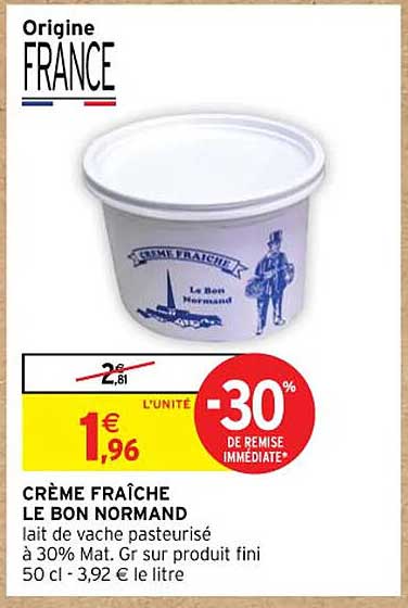 Crème Fraîche Le Bon Normand