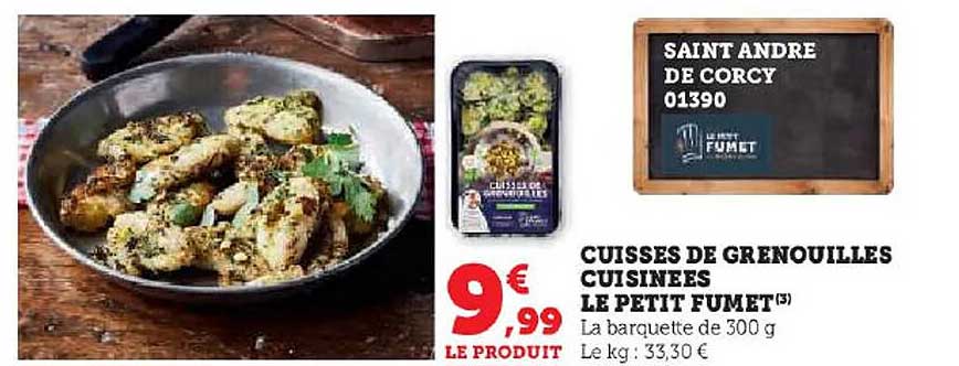 cuisses de grenouilles cuisinées le petit fumet