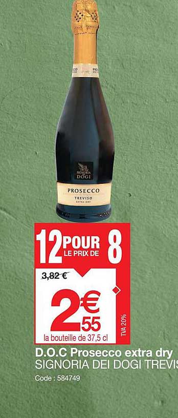 d.o.c. prosecco extra dry signoria dei dogi treviso