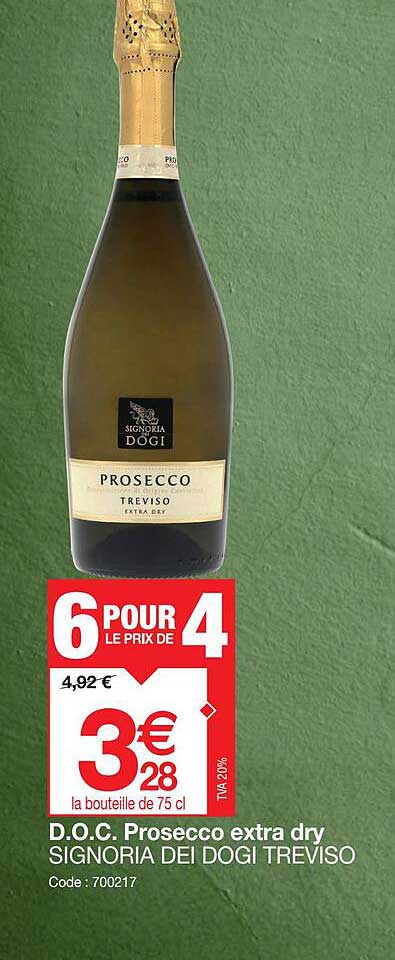 d.o.c. prosecco extra dry signoria dei dogi treviso