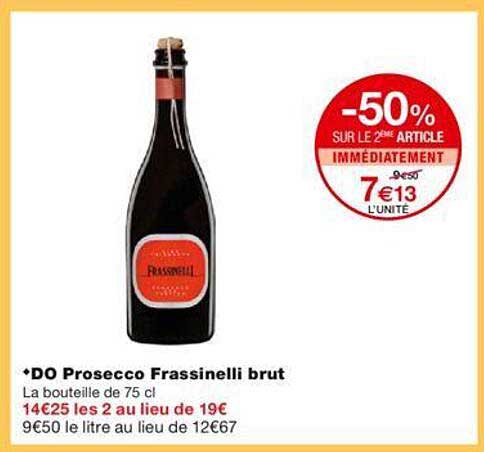 do prosecco frassinelli brut