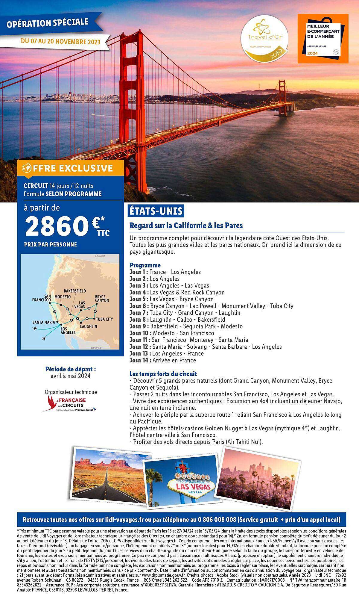 états-unis : Regard Sur La Californie & Les Parcs