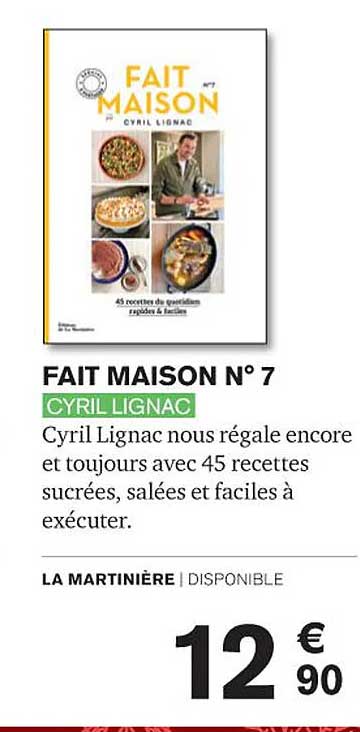 fait maison n°7 cyril lignac