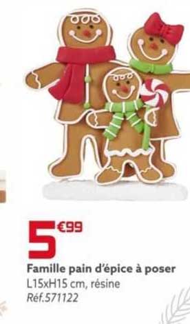 Famille Pain D'épice à Poser