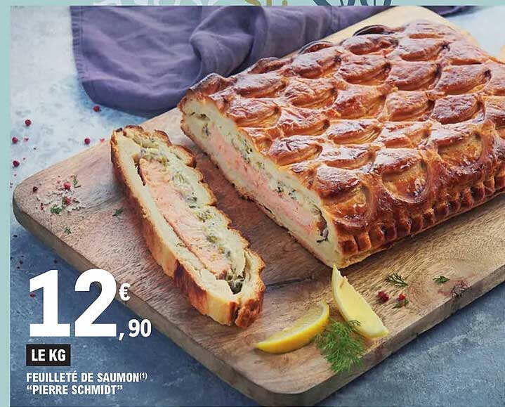 feuilleté de saumon "pierre schmidt"