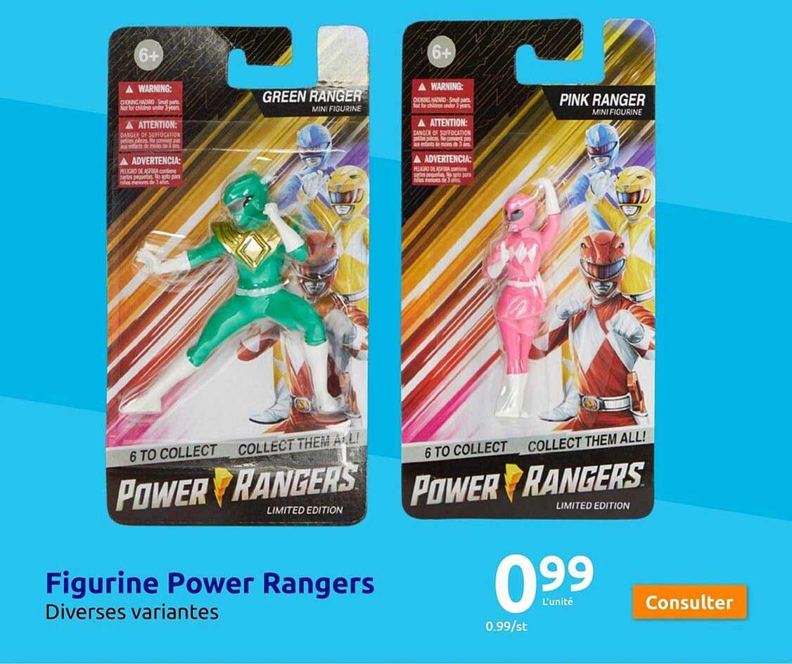 figurine power rangers