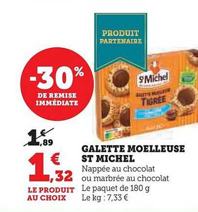 Galette Moelleuse St Michel