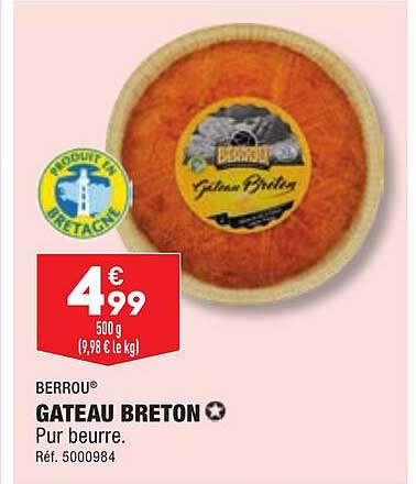 Gâteau Breton Berrou