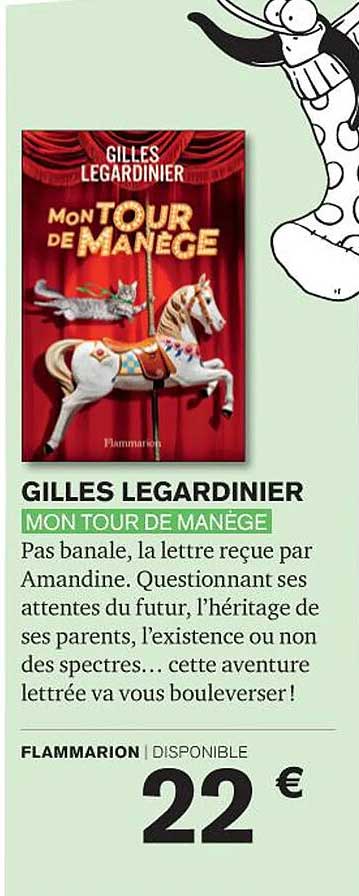 gilles legardinier - mon tour de manège