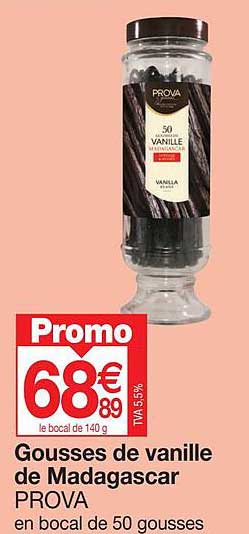 Gousses De Vanille De Madagascar Prova