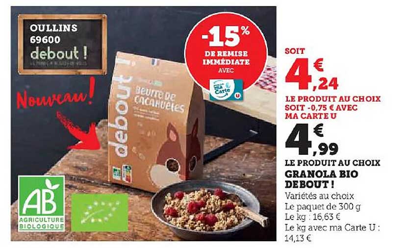 granola bio debout !