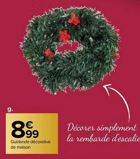 guirlande décorative de maison