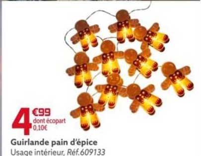 Guirlande Pain D'épice