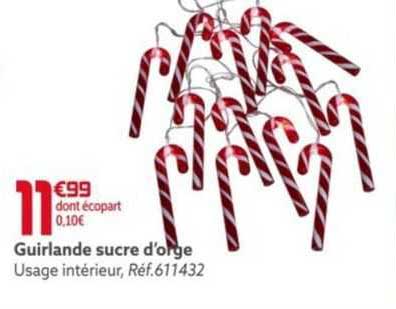 guirlande sucre d'orge