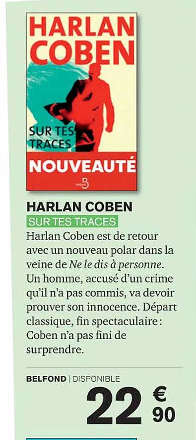 harlan coben - sur tes traces
