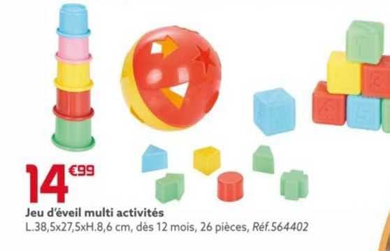jeu d'éveil multi activités