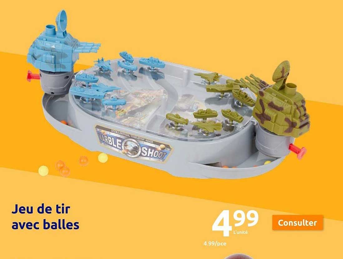 jeu de tir avec balles
