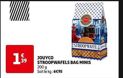 jouyco stroopwafels bag minis