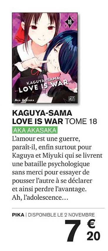 kaguya-sama love is war tome 18