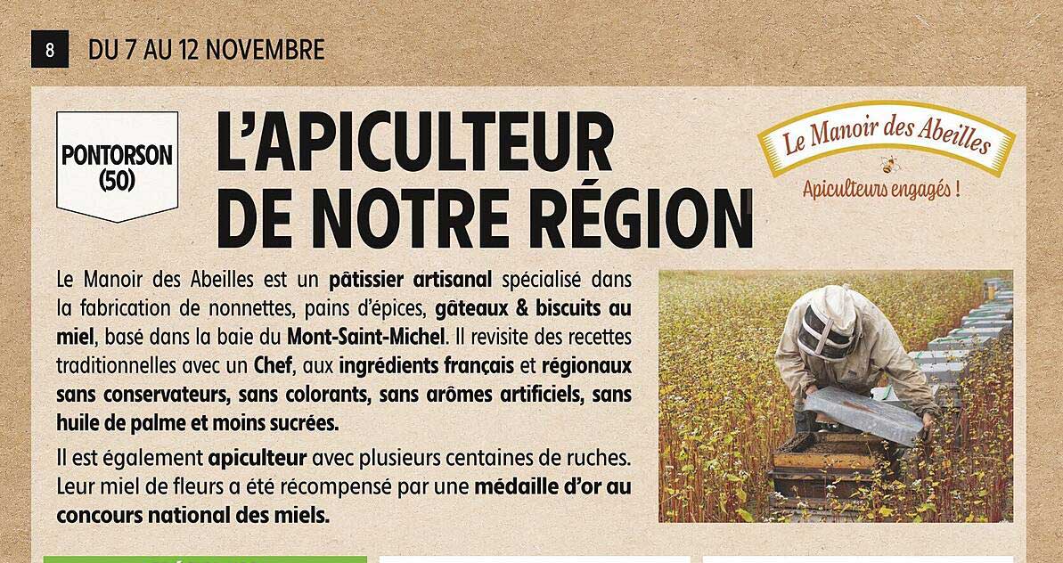 l'apiculteur de notre région