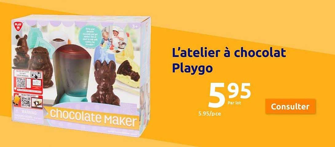 l'atelier à chocolat playgo