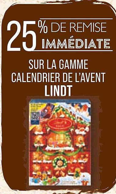 la gamme calendrier de l'avent lindt