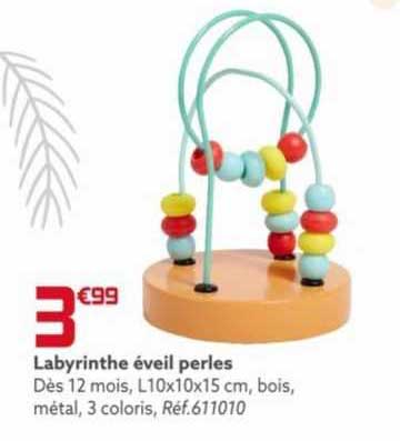 Labyrinthe éveil Perles