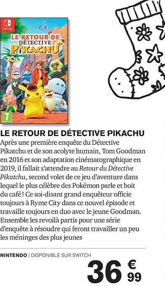 le retour de détective pikachu
