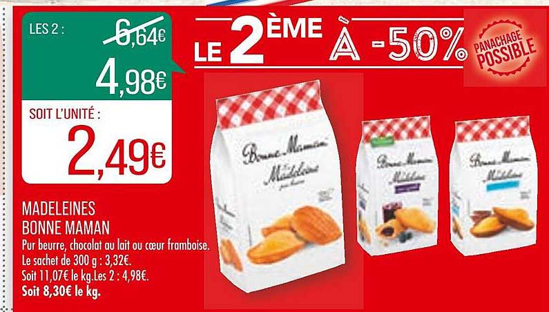 madeleines bonne maman