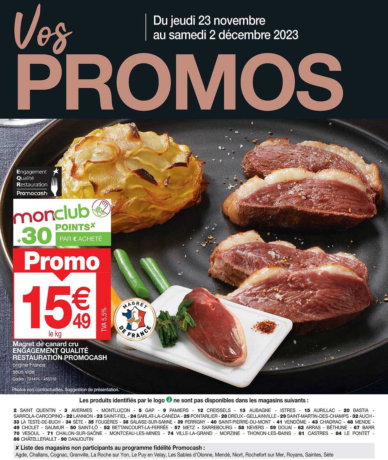 Magret De Canard Cru Engagement Qualité Restauration Promocash