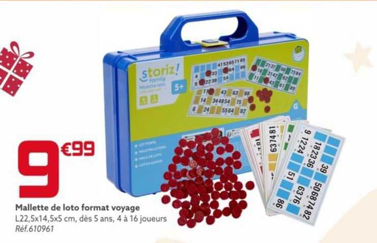 mallette de loto format voyage