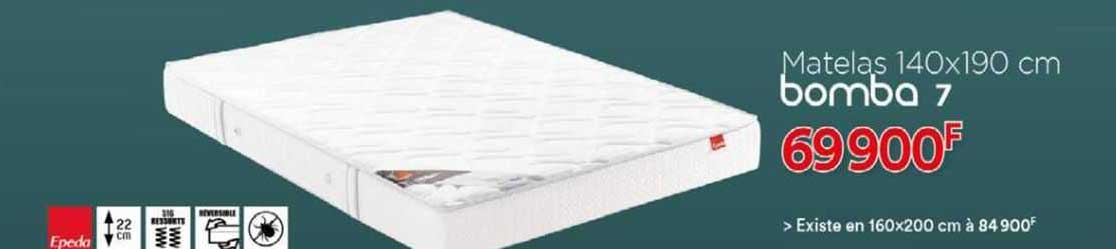 Matelas 140 X 190 Cm Bomba 7