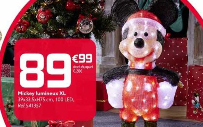 Mickey Lumineux Xl