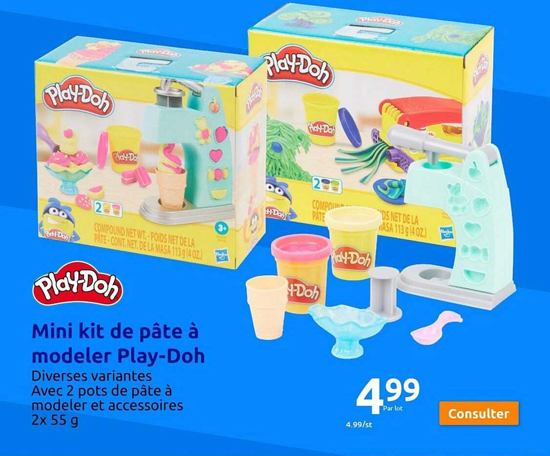 mini kit de pâte à modeler play-Doh