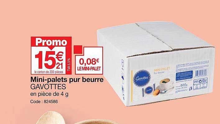 Mini-palets Pur Beurre Gavottes