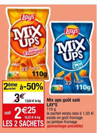 Mix Ups Goût Salé Lay's