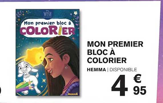 mon premier bloc à colorier - hemma