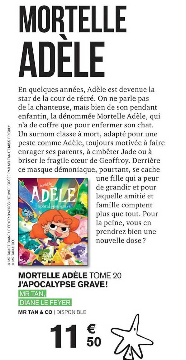mortelle adèle tome 20 j'apocalyspe grave !
