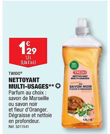 nettoyant multi-usages twido