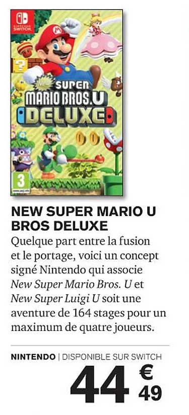 new super mario u bros deluxe