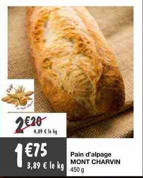 Pain D'alpage Mont Charvin