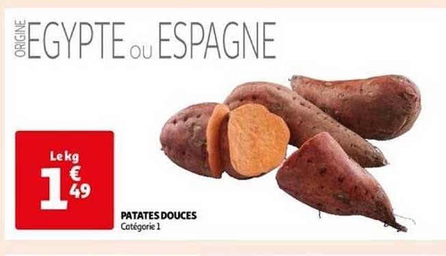 patates douces