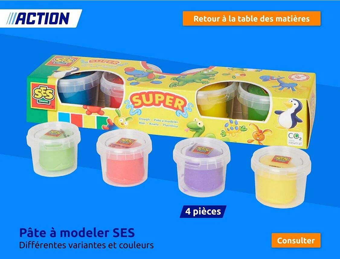 pâte à modeler ses