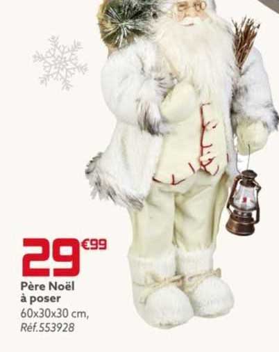 père noël à poser