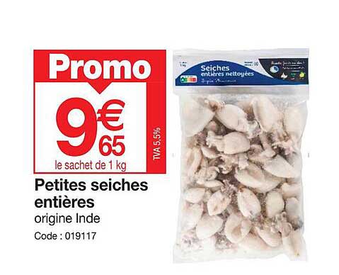 petites seiches entières