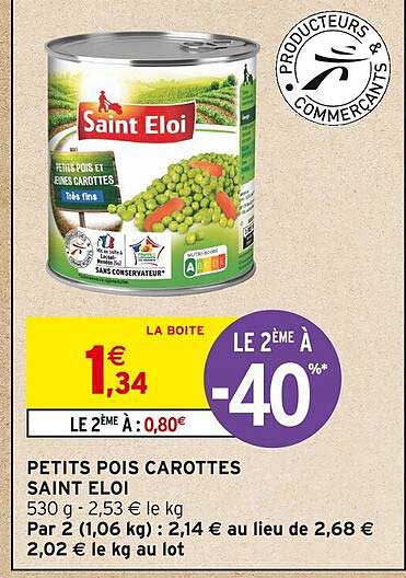 petits pois carotte saint éloi