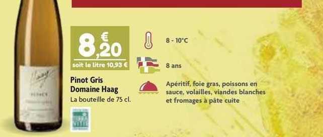 pinot gris domaine haag