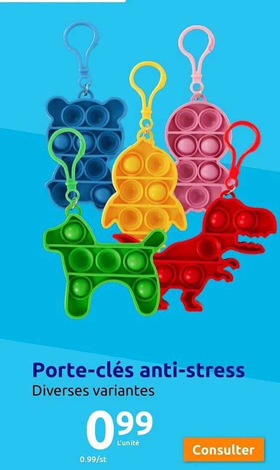 porte-clés anti-stress