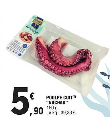 Poulpe Cuit "nuchar"