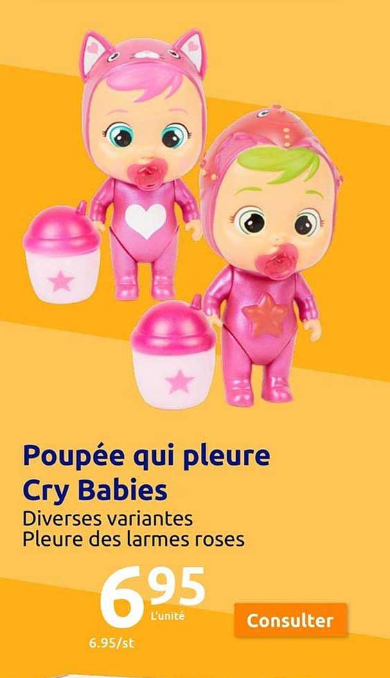 poupée qui pleure cry babies